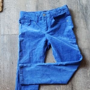 Girls Blue Corduroy Jean's